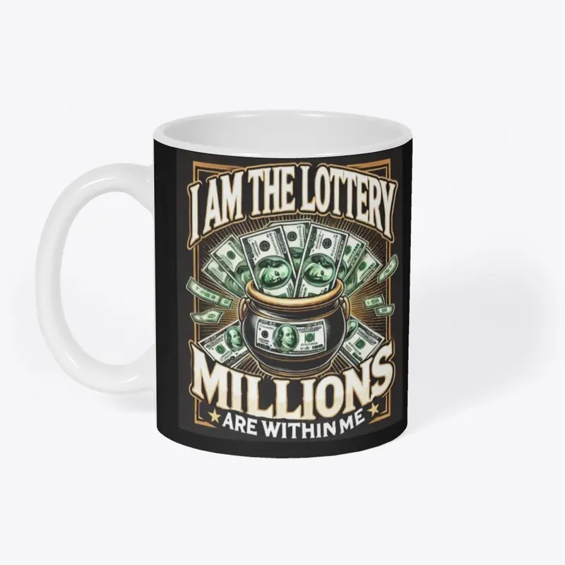 I AM THE LOTTERY, MILLIONS ARE WITHIN ME